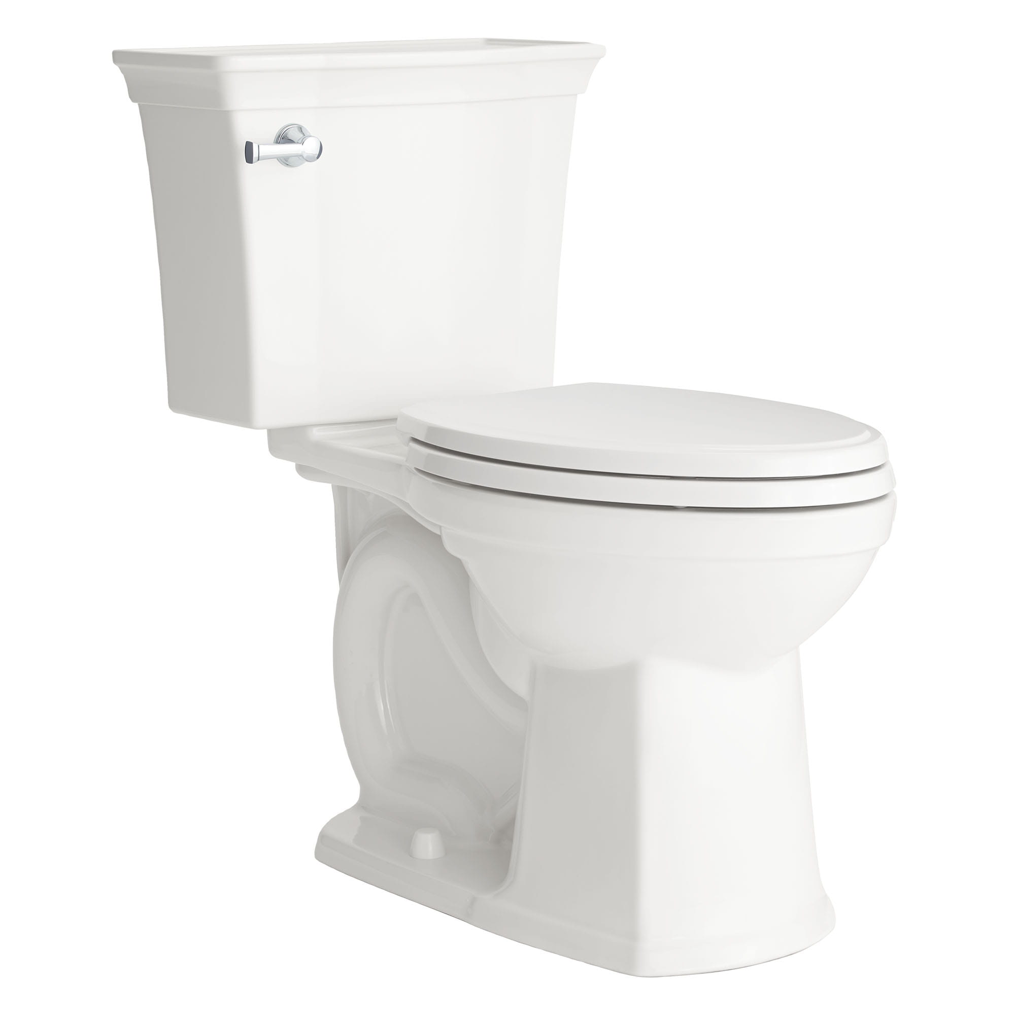 Estate VorMax Two Piece 128 gpf 48 Lpf Chair Height Elongated Toilet less Seat WHITE